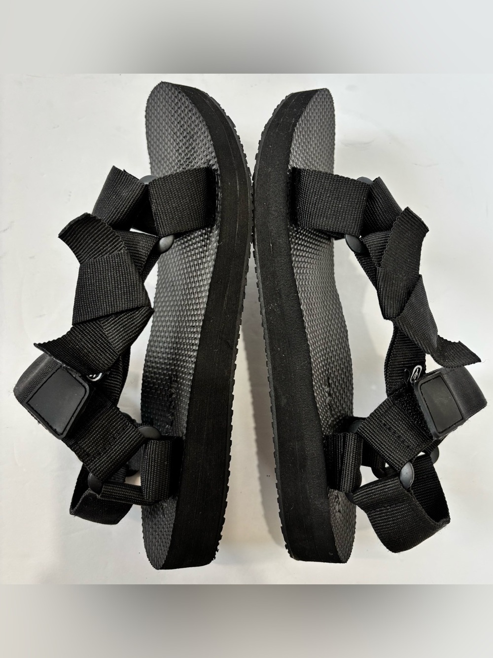 NEW Arizona Love Womens 7.5 Black Ankle Strap Slingbacks Outdoor Hiking Sandals - Picture 14 of 15
